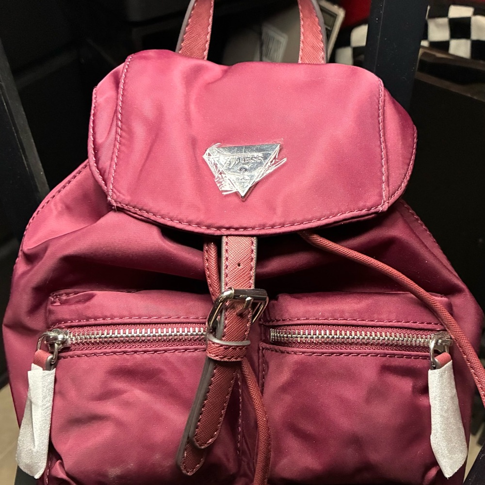 Stylish Burgundy Backpack - image 1
